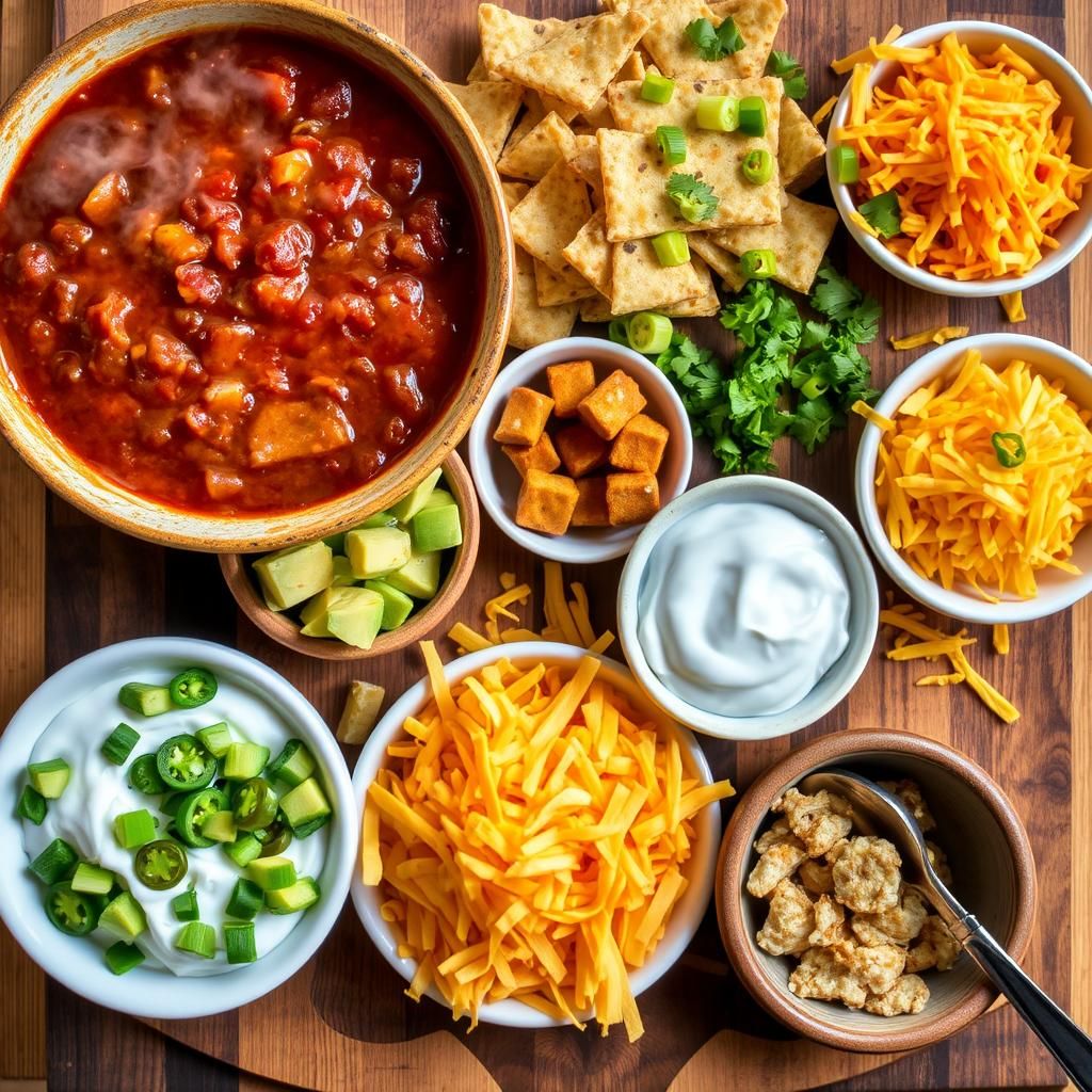 Tempting Toppings Display