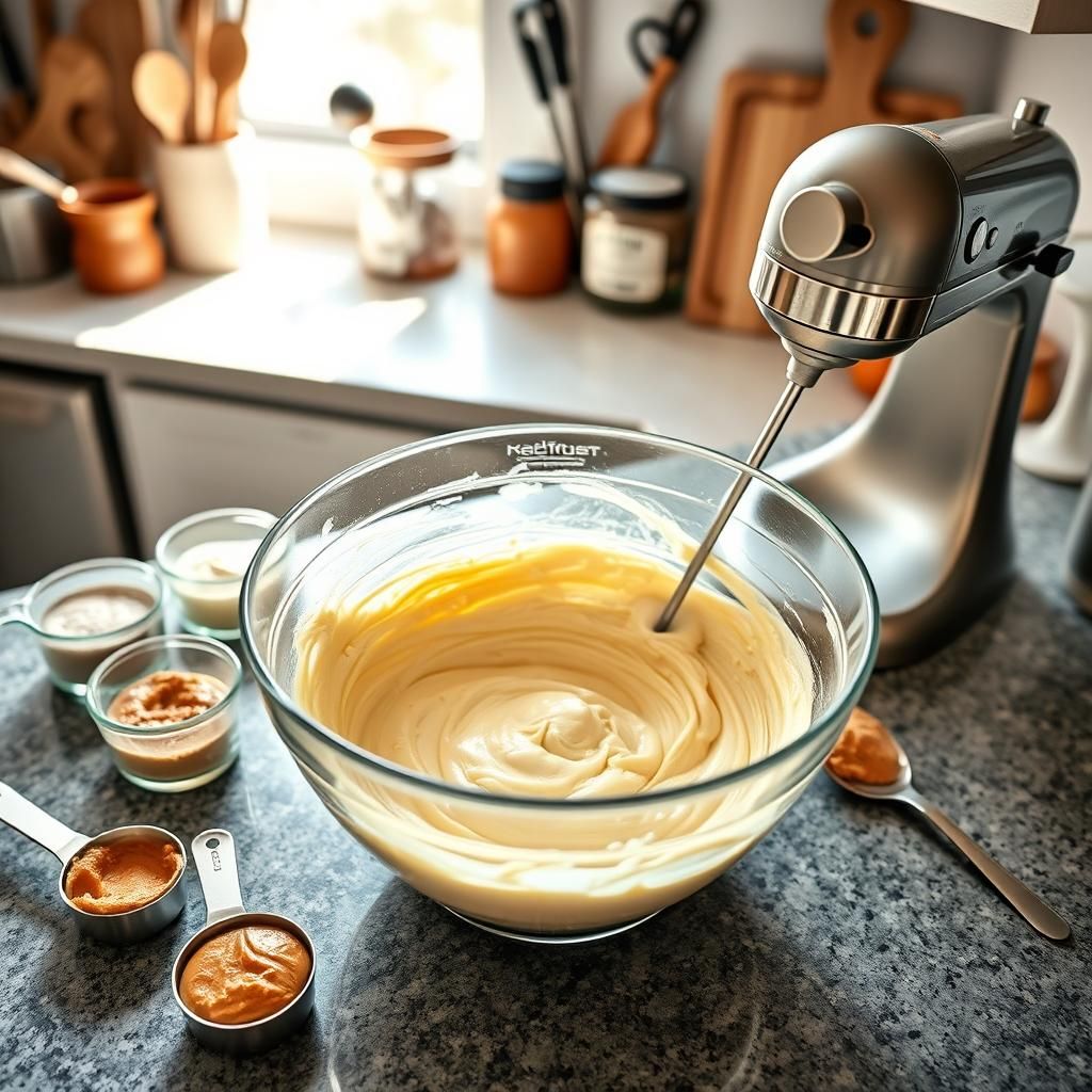 Combine Butter and Peanut Butter