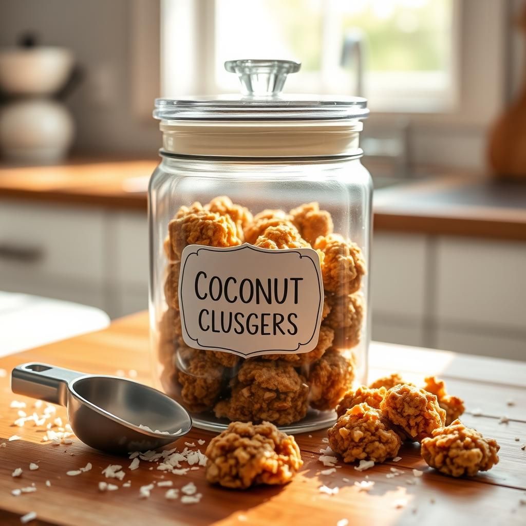 The Perfect Container for Storing Coconut Keto Clusters