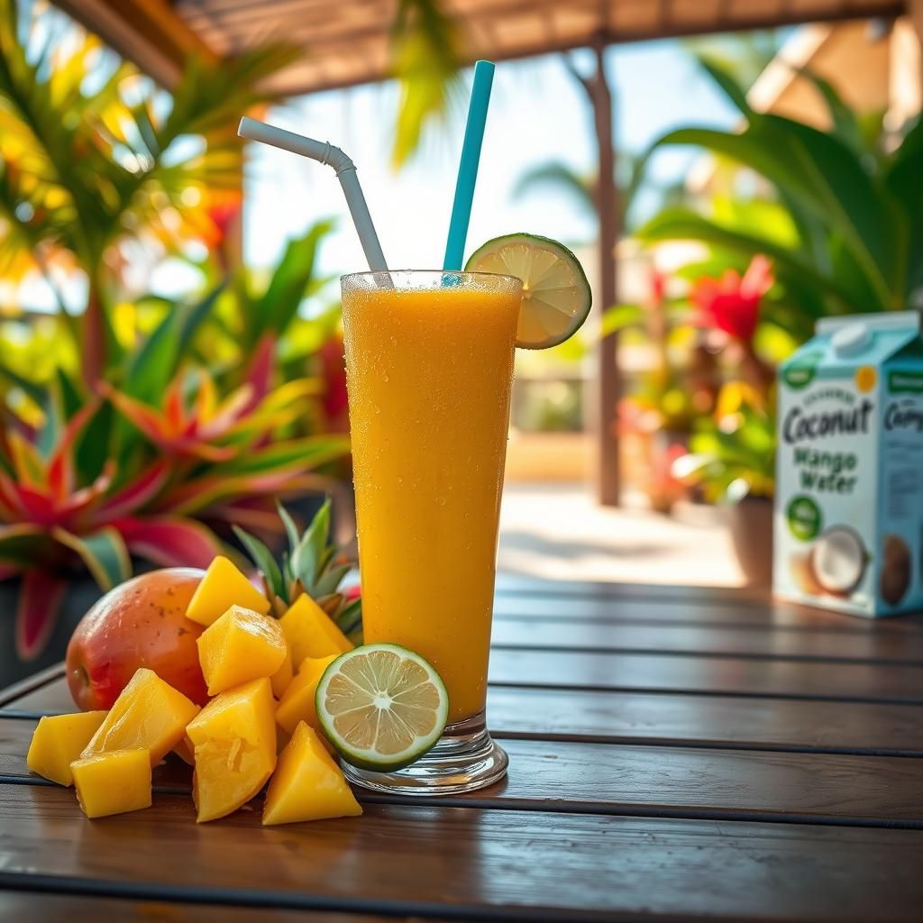 Tropical Bliss Unleashed - Final dish photo (with dish name)