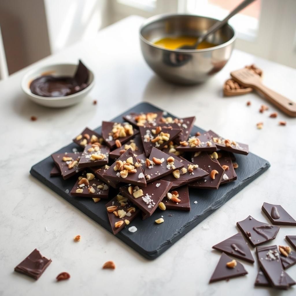 Two-Ingredient Keto Chocolate Bark