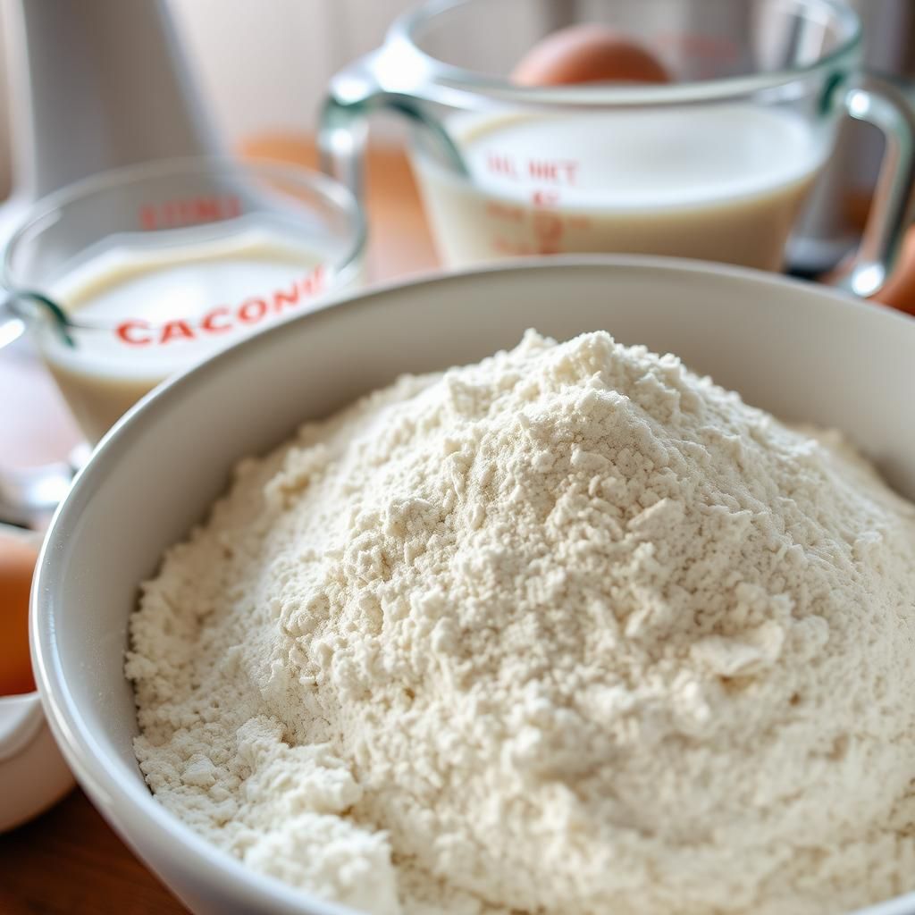 Close-up of Coconut Flour texture