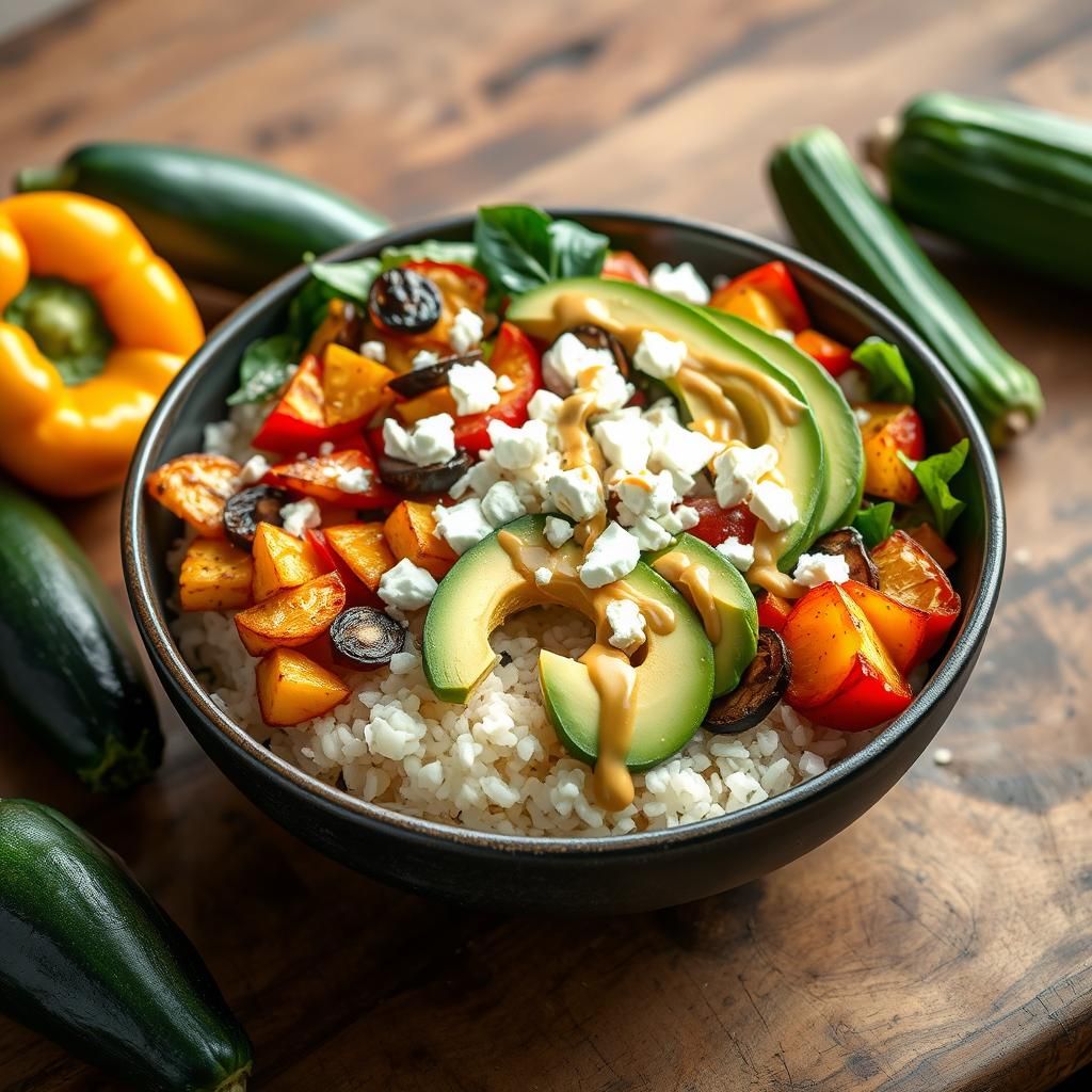 Vibrant Keto Buddha Bowl