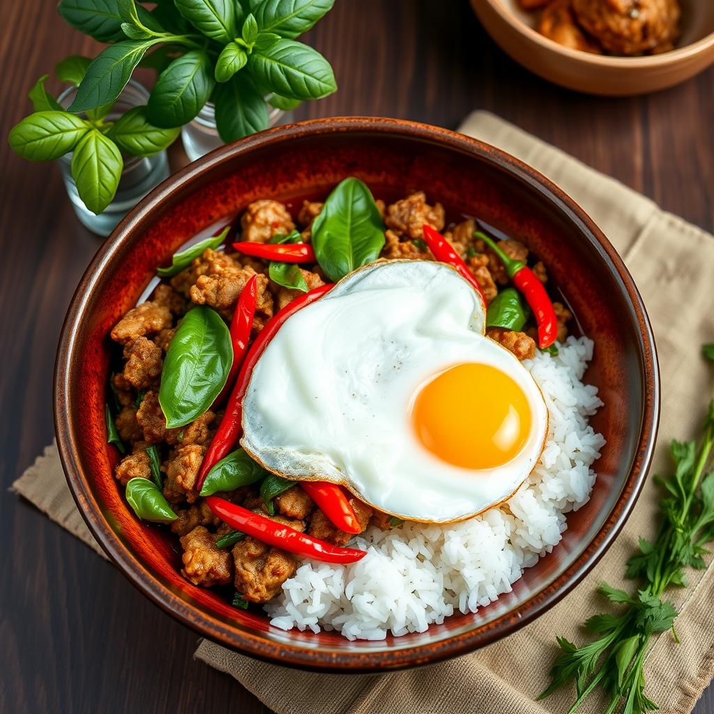 Vibrant Thai Dish Final Dish