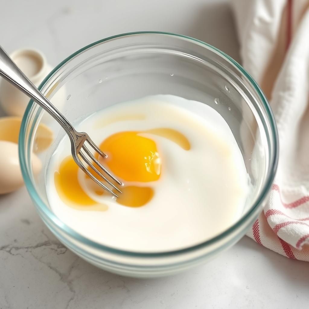 Whisking Wet Ingredients