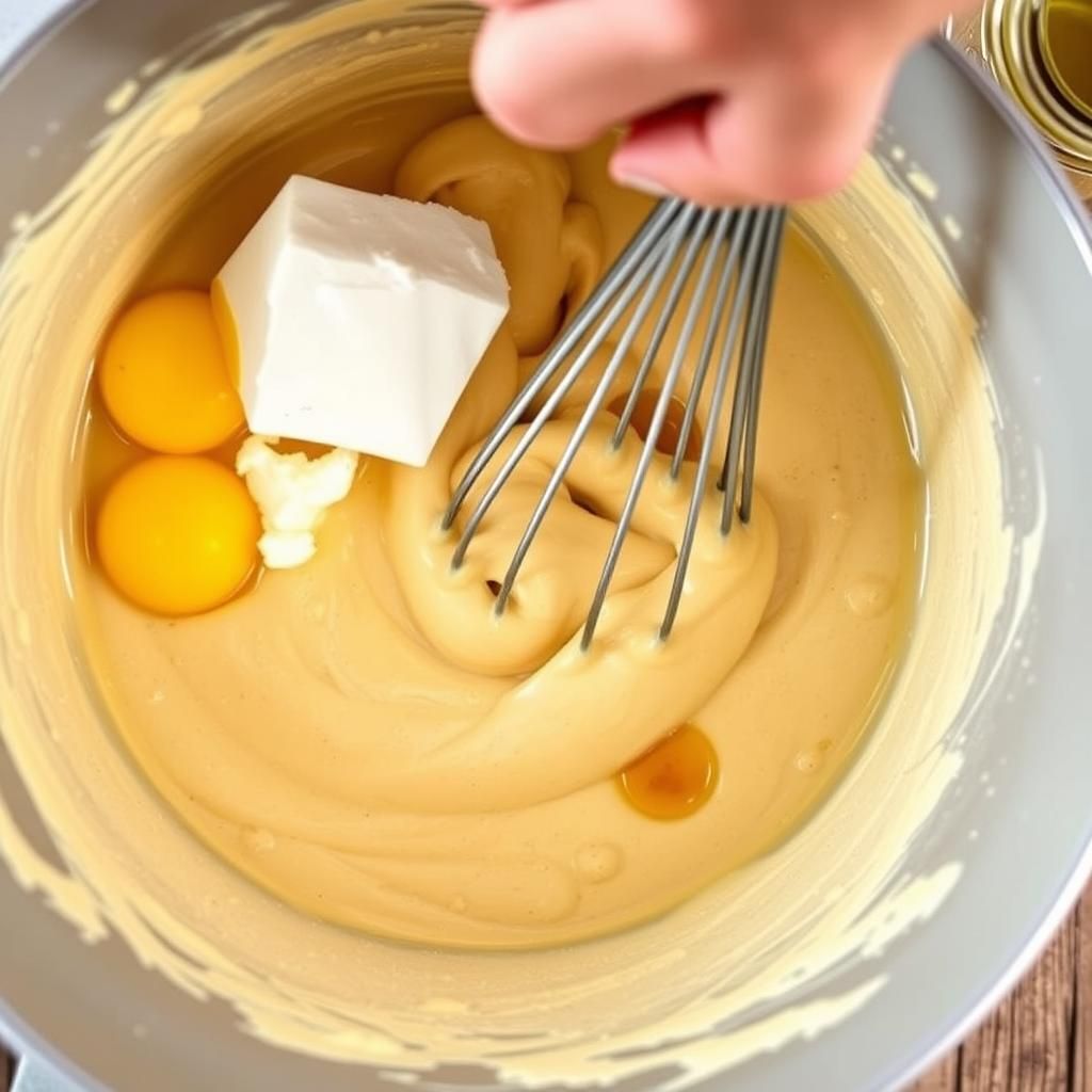 Whisking Wet Ingredients