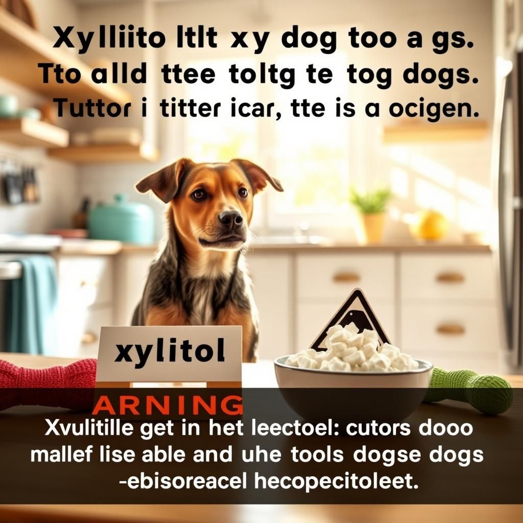 Xylitol Caution