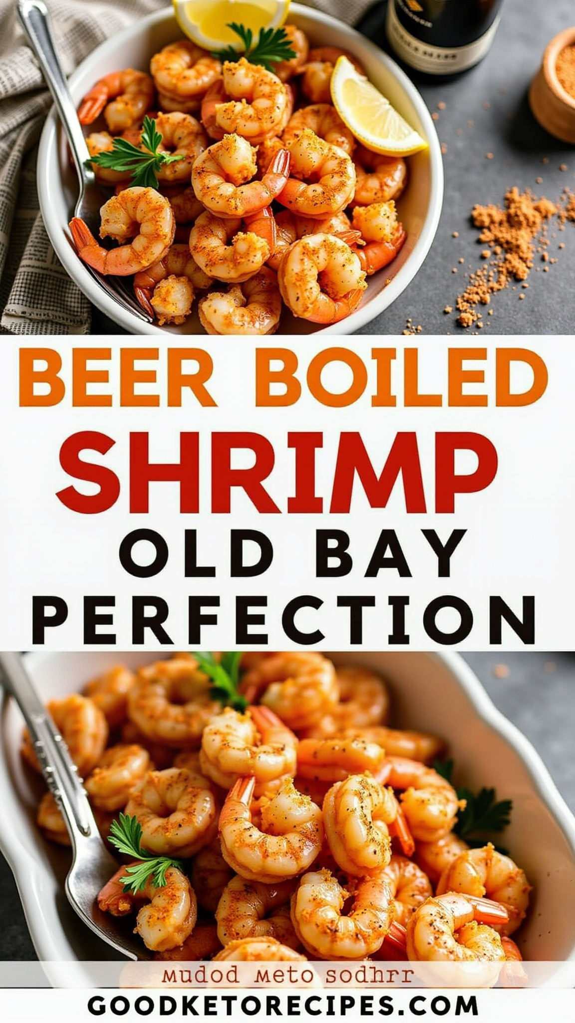 Beer Boiled Shrimp: Old Bay Perfection