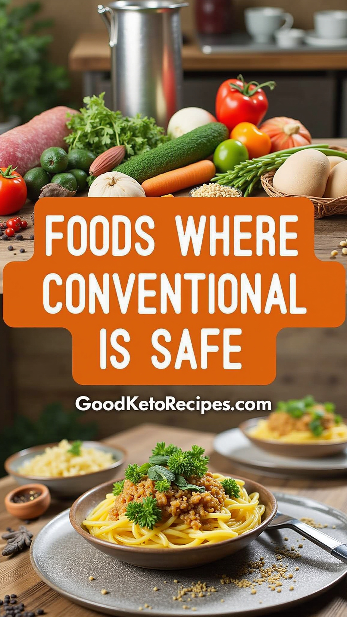 Foods Where Conventional Is Safe