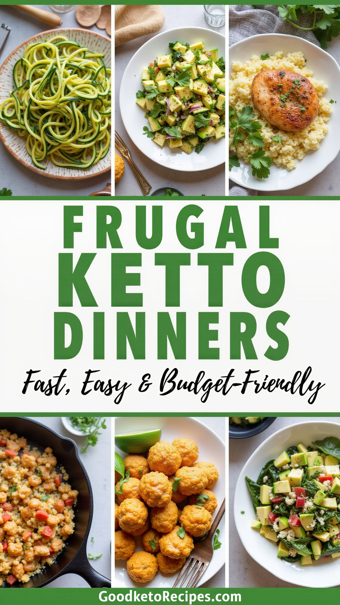 Frugal Keto Dinners