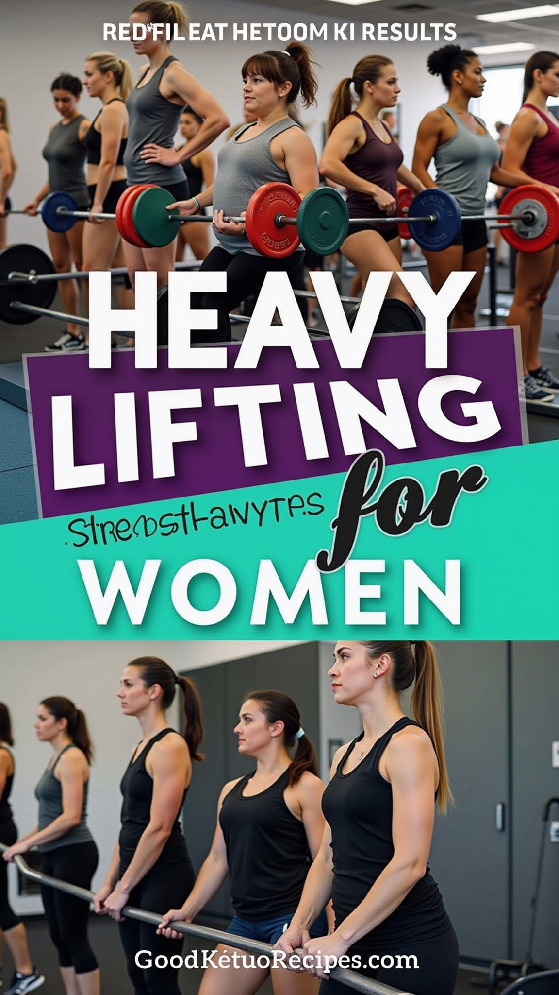 Empowered Woman Lifting Weights