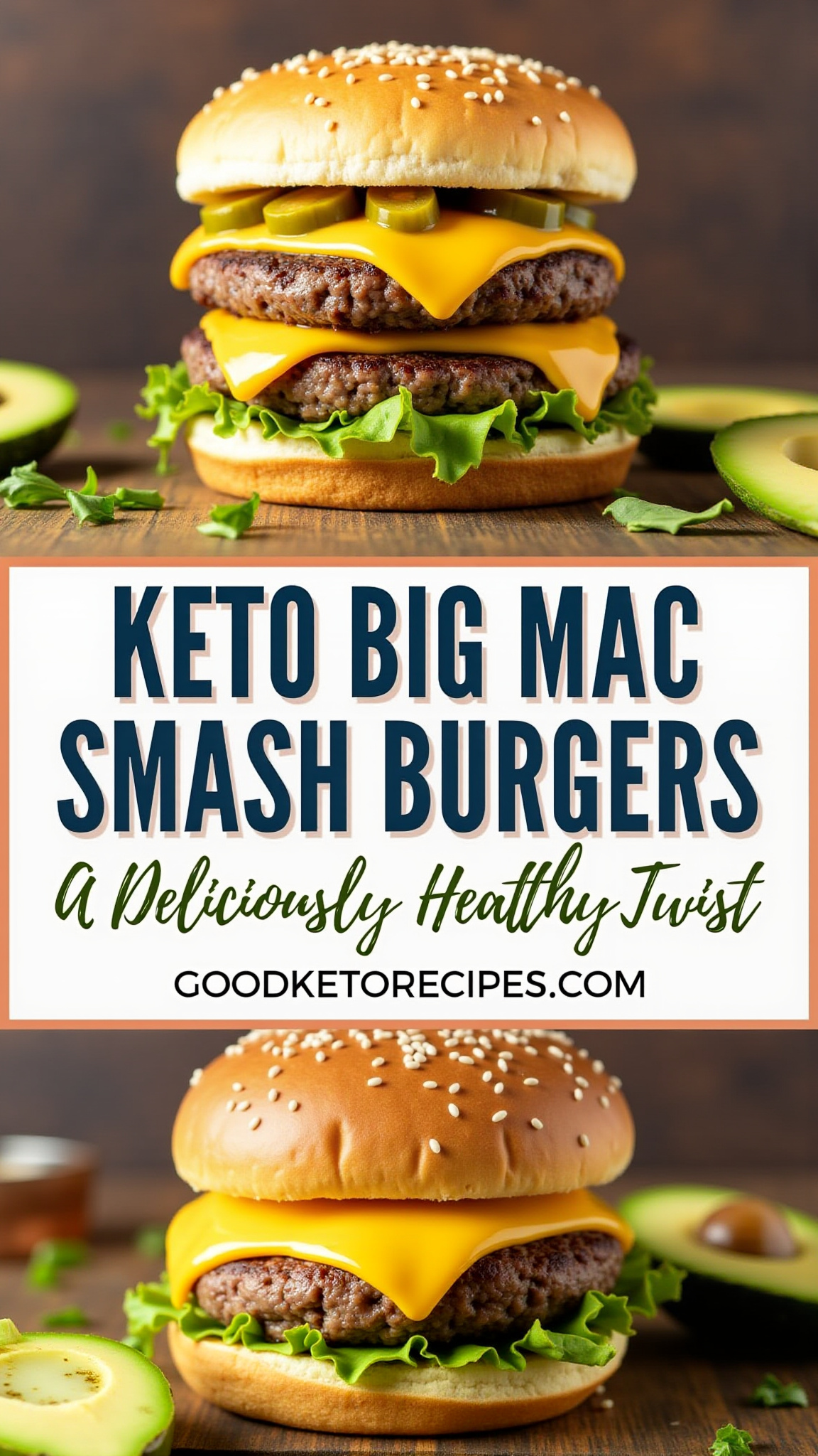 Keto Big Mac Smash Burgers