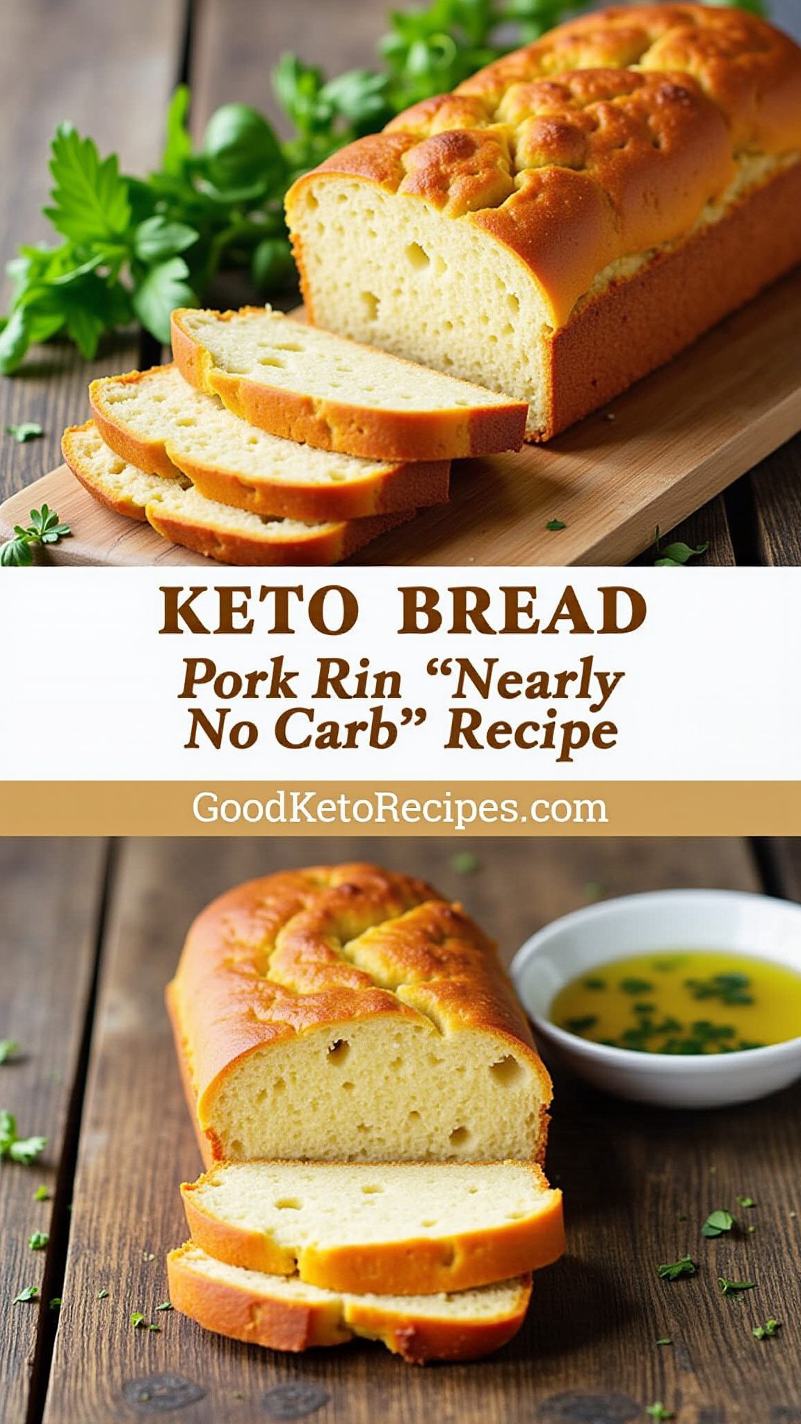 Keto Bread: Pork Rind Nearly No Carb Recipe