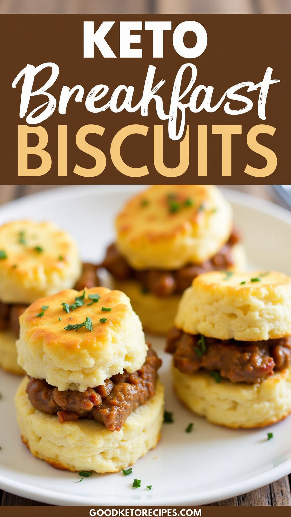 Keto Breakfast Biscuits Sausage Cheese Bombs