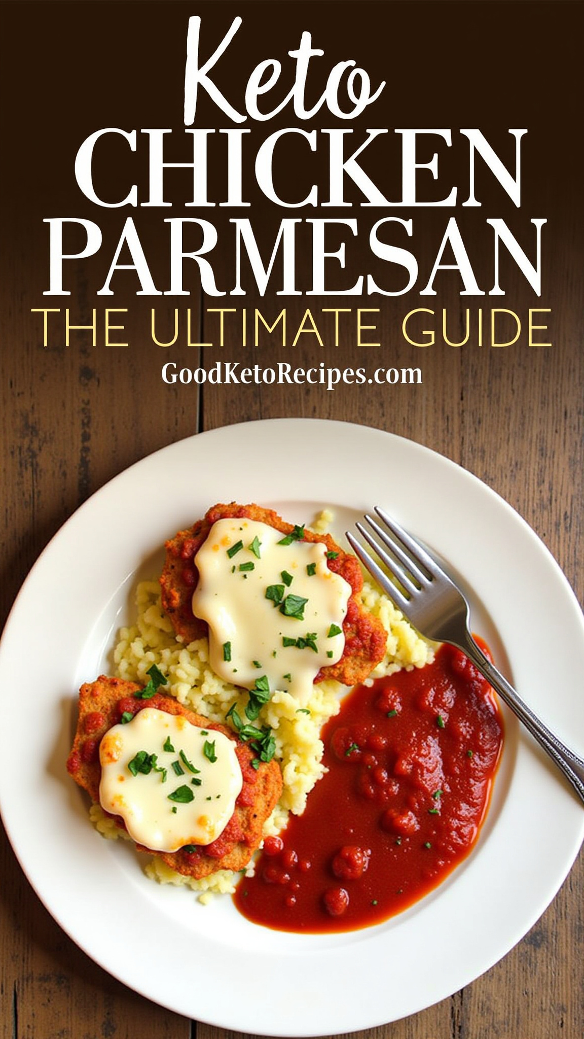 Keto Chicken Parmesan Ultimate Guide Pinterest Pin