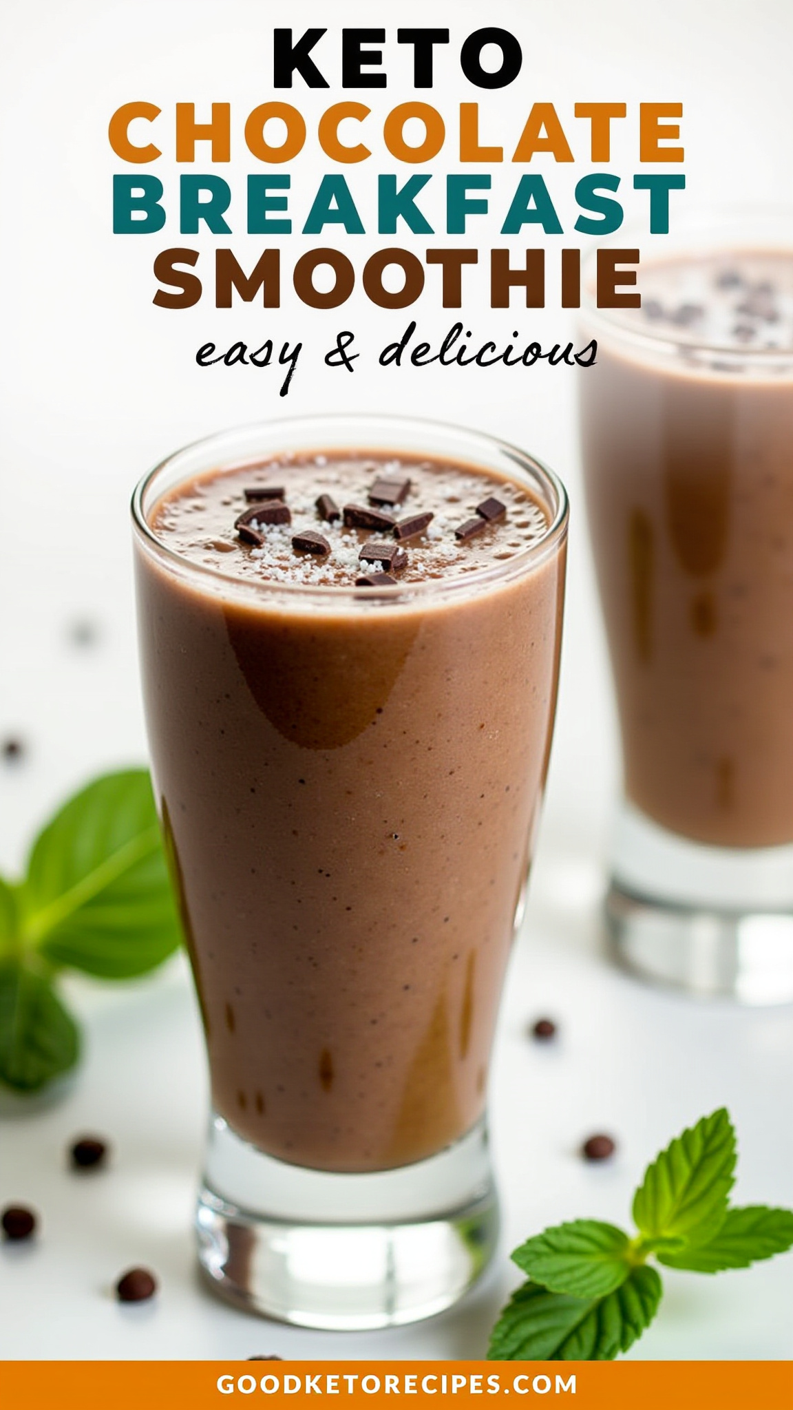 Keto Chocolate Breakfast Smoothie