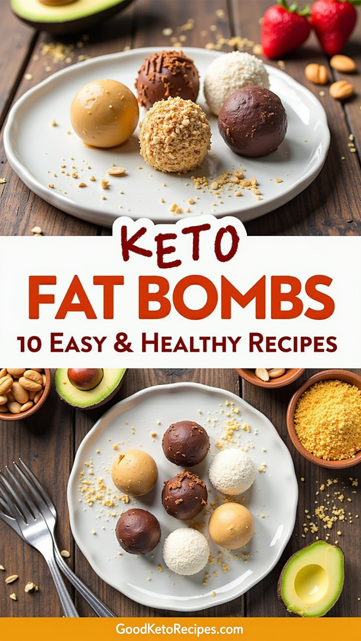 Keto Fat Bombs (Pinterest Pin)