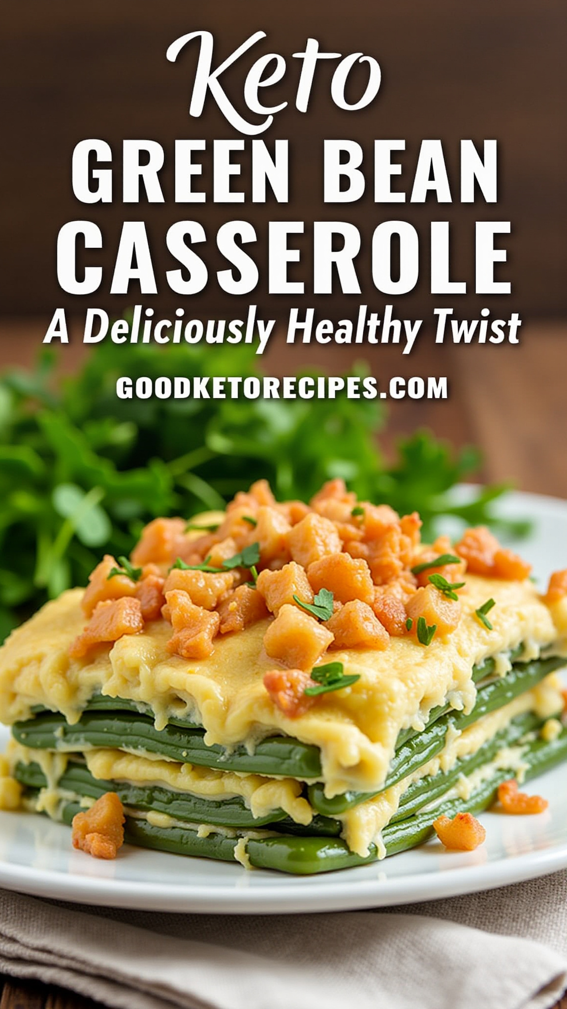 Keto Green Bean Casserole