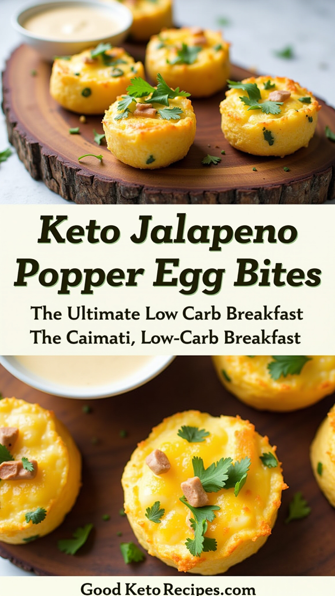 Keto Jalapeno Popper Egg Bites