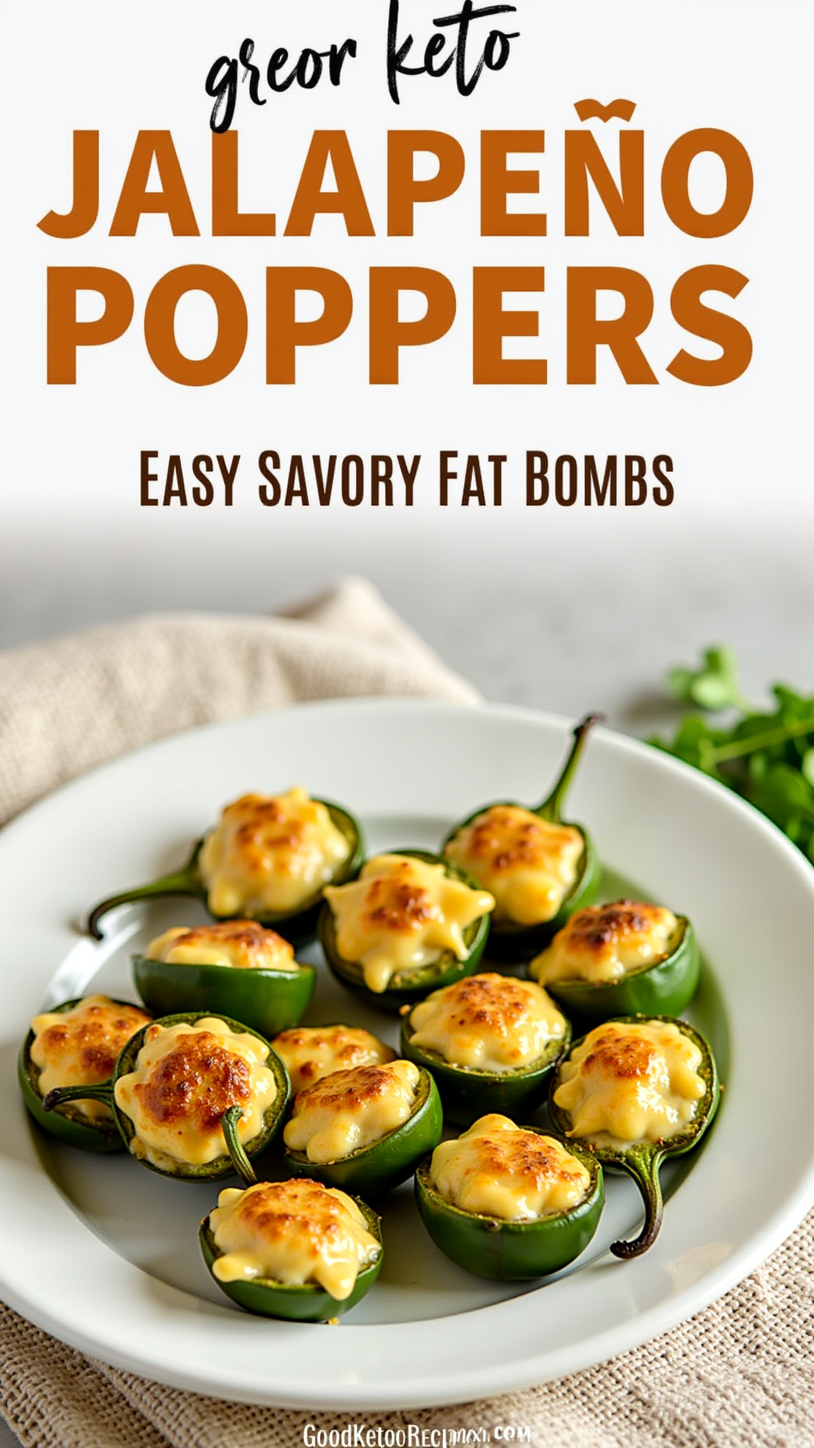 Keto Jalapeño Poppers