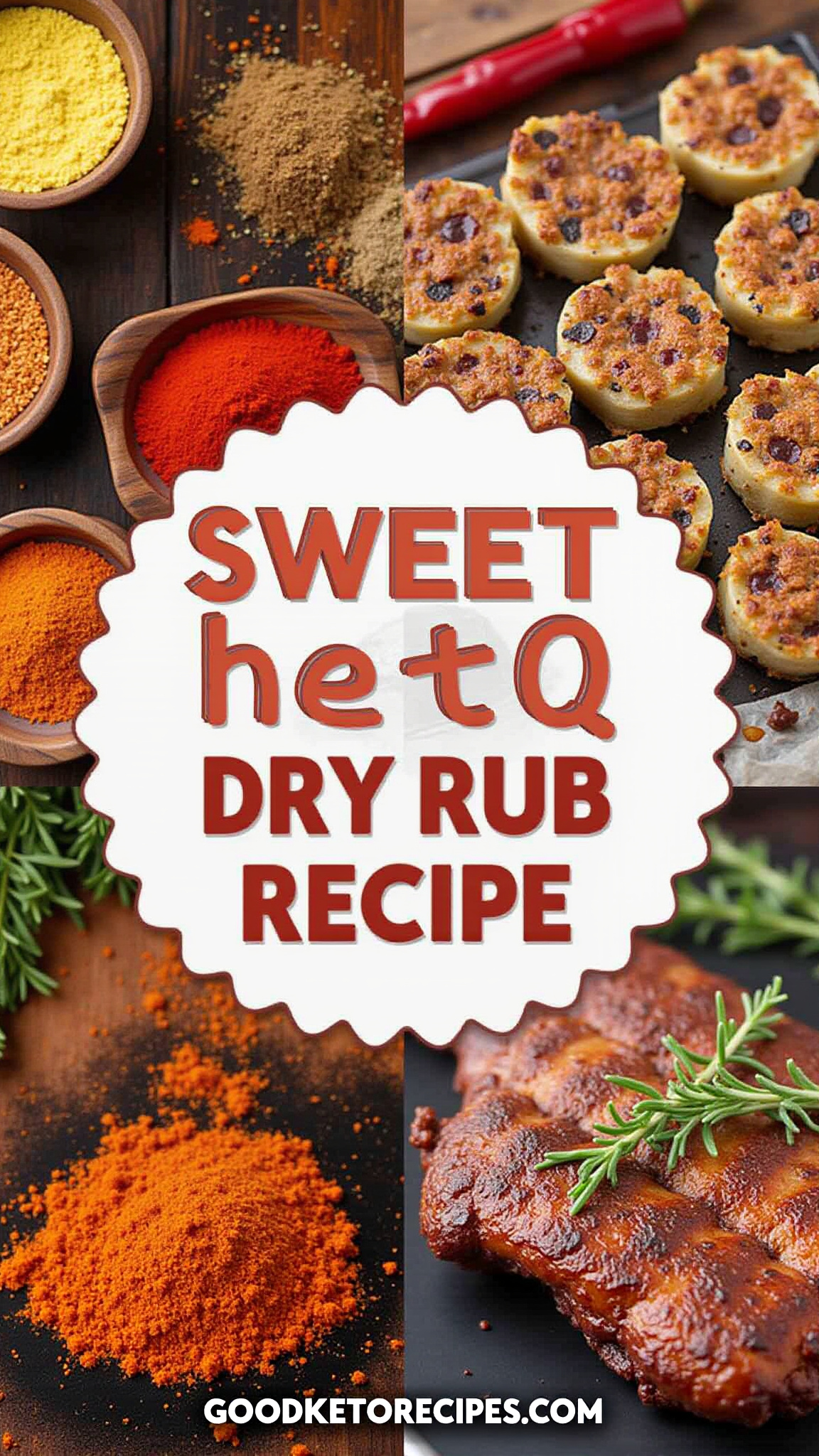 Sweet Heat BBQ Keto Dry Rub